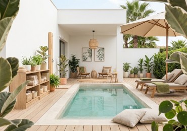 Casa con vista al rio